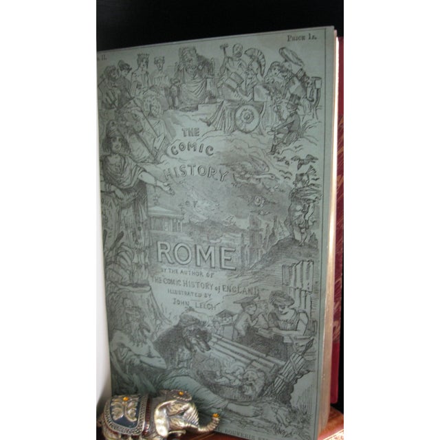 Mid 19th Century The Comic History of Rome by Gilbert Abbott Beckett, Illustrated by John Leech, Published by Bradbury, Evans, and Co. In London For Sale In Los Angeles - Image 6 of 13