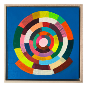 Color Wheel: My Wish for You Abstract Art by Poppy Dodge
