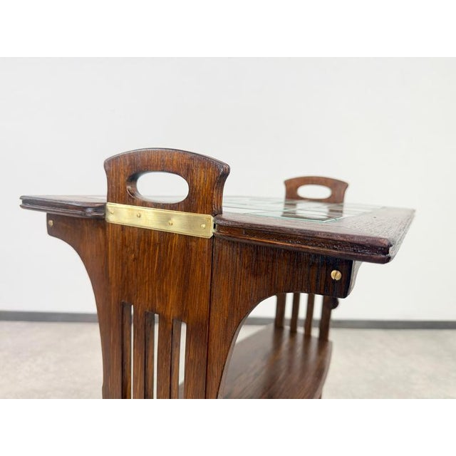 Serving Table in the style of Vienna Secession, 1890s For Sale - Image 4 of 14