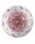 Sculpture in transparent ruby ​​with canes in relief and arranged in lozenge (diamond-shaped patterns). Vase attributed to...