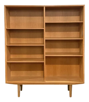 Danish Modern Model 6 Bookcase by Gunni Omann, Omann Jun