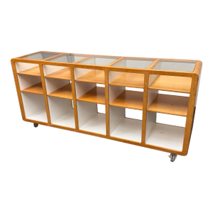 Bespoke Retail Display Case on Casters