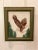 Textile Flying Eagle and Evergreens Framed Textile Art Needlepoint Cross Stitch For Sale - Image 7 of 7