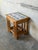 Solid Oak Nesting Tables Set of 3 With Blue and White Ceramic Tiles Mid-Century Modern 1970s For Sale In Los Angeles - Image 6 of 10