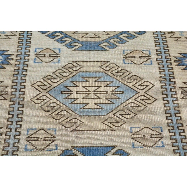 Turkish Vintage Turkish Anatolian Hand Knotted Wool Rug, 3'1''x5'1'' For Sale - Image 3 of 4