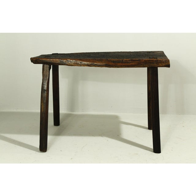 Brown 19th Century Primitive Worktable For Sale - Image 8 of 18