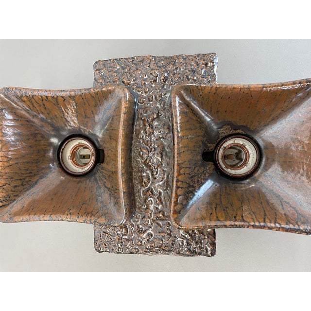 Vintage German Pop Art Fat Lava Wall Light from Traudl Brunnquell, 1960s For Sale - Image 17 of 18