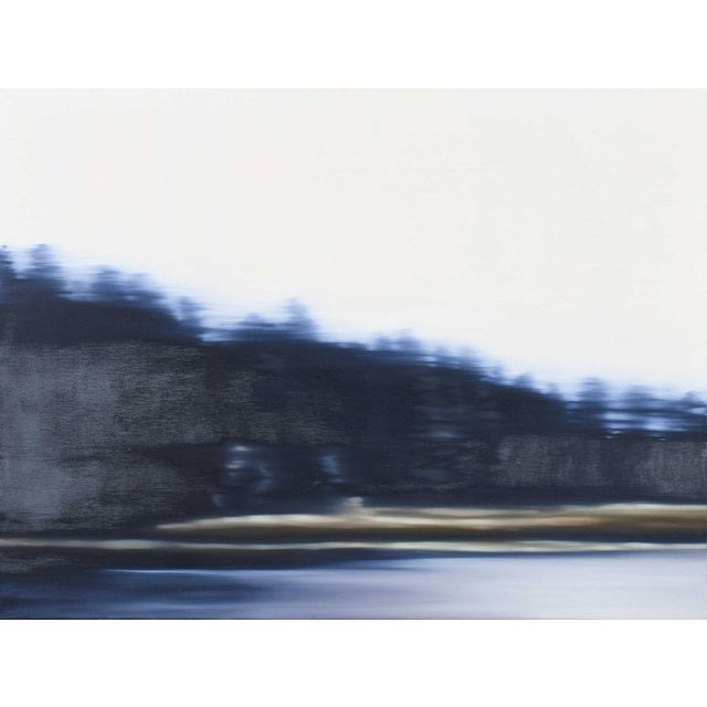 (North Carolina/Massachusetts, born 1965) Landscape, 1999/2000, signed verso "Peter Roux", oil on canvas, 36 x 48 in.;...
