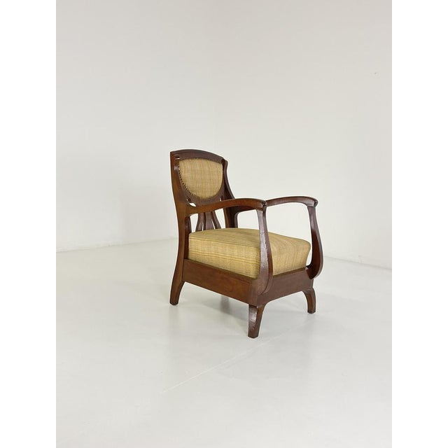 Armchair from Eugenio Quarti, Italy, 1920s For Sale - Image 3 of 14