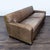 2010s Mitchell Gold 3-Seat Brown Leather Sofa For Sale - Image 5 of 14