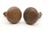 These antique Vernacular style passage bronze door knobs were made by Niles/Chicago in the 1888 catalog. These knobs were...