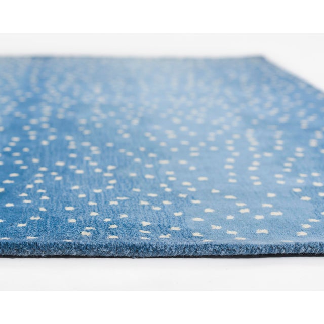 Textile Erin Gates by Momeni Woodland Antelope Denim Hand Tufted Wool Area Rug 10' X 14' For Sale - Image 7 of 10