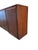 Brown Vintage Mid Century Modern Danish Floating Bar Cabinet Drop Front Desk Wall Unit For Sale - Image 8 of 18