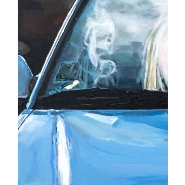 Cody Critcheloe "Live Feed..." Acrylic, 2020 For Sale - Image 4 of 5