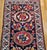 Vintage Persian Bakhtiari Wide Runner, Handwoven Wool, Floral Bouquet Design, Navy & Red, 4x13 For Sale - Image 10 of 17