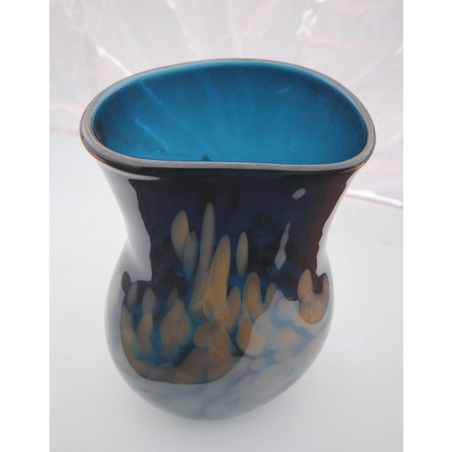 2008 Signed Dale Chihuly Studio Edition "Macchia" Art Glass Vase For Sale - Image 16 of 18