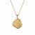 Contemporary Natural Opal Diamond 18k Yellow Gold Freeform Pendant Necklace For Sale - Image 3 of 3