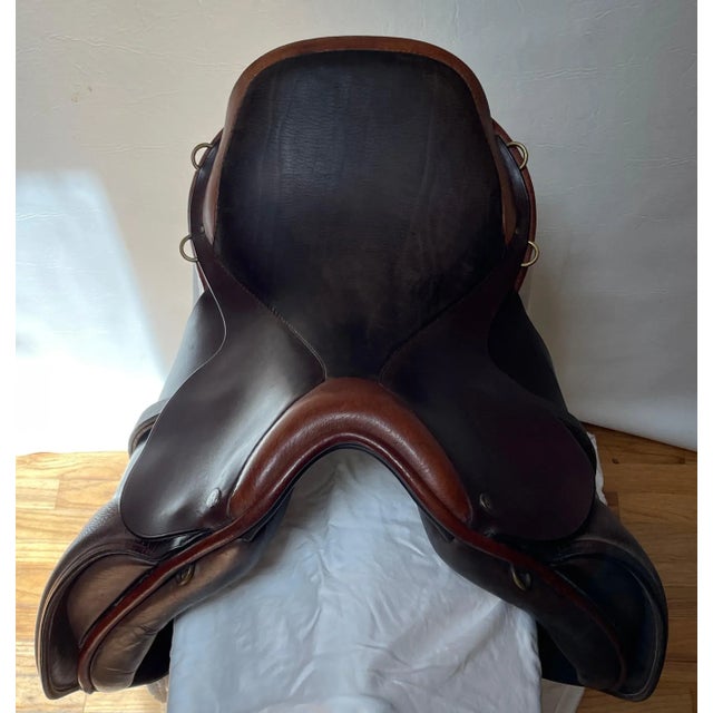 1990s 1990s Lauriche English Jumping Saddle Serial #2193 - For Sale - Image 5 of 12