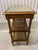 1920s 1920s Marble Top Side Table With Caned Shelves For Sale - Image 5 of 11