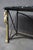 Maison Charles Style Brass Seahorse Console Table With Verdi Marble Top For Sale - Image 13 of 15