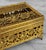 Vintage Italian Rococo Baroque Gold Gilded Pierced Tissue Box Holder For Sale - Image 9 of 10