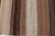 Doris Leslie Blau Vintage Striped Light Beige Hand-Knotted Wool Rug For Sale In New York - Image 6 of 11
