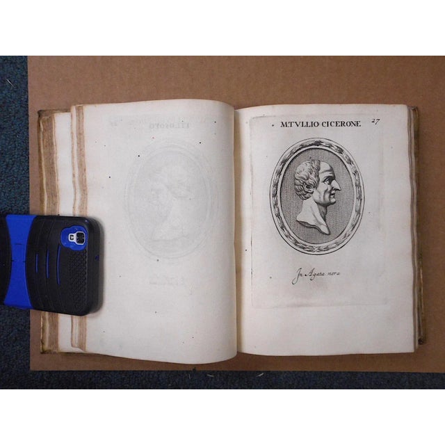 Antiquarian Book-"Gemmae Et Sculpturae Antiquae Depictae"-1694- For Sale In Cincinnati - Image 6 of 13