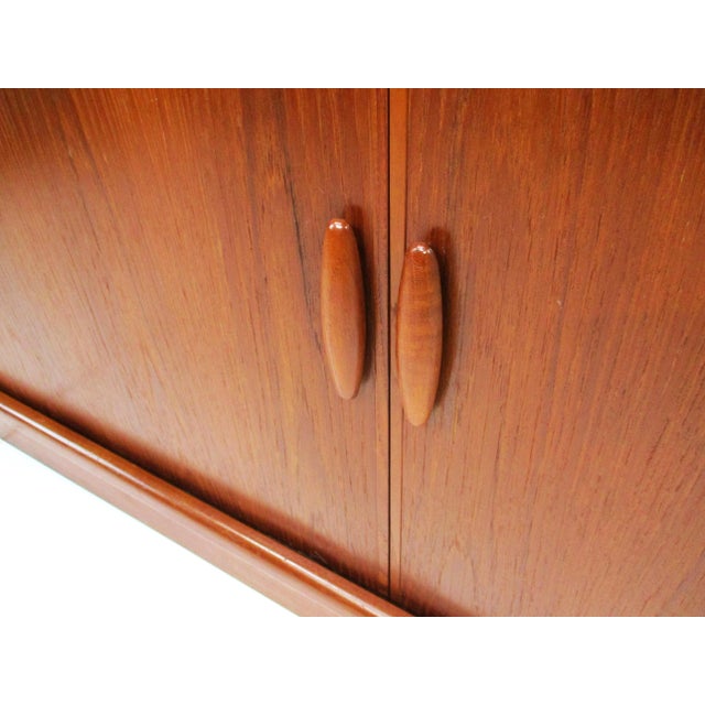 Mid Century Teak Tambor Door Credenza by Dyrlund Denmark (A) For Sale - Image 9 of 15