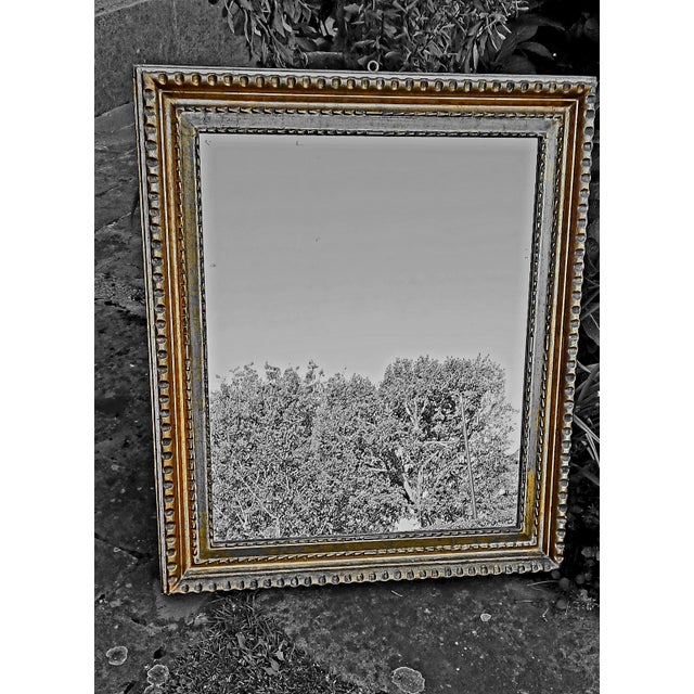 Vintage Italian Mirror with Simple Gold Frame, 1960s For Sale - Image 8 of 8