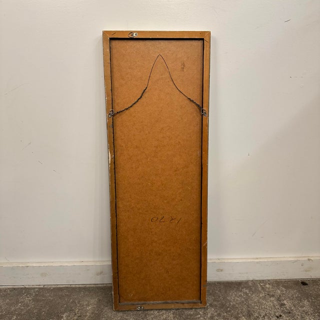 Mid Century Modern Abstract Brutalist Glaze on Slate Tile For Sale - Image 12 of 12