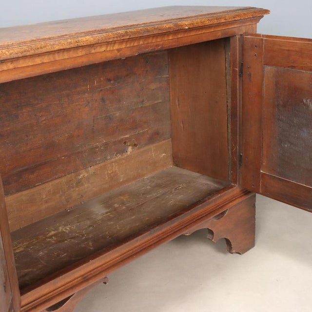 Baroque Walnut Sideboard with Paneled Doors For Sale - Image 4 of 10