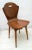 Four original curved plywood teak, beech chairs, Italian design of mid-century style Carlo Ratti. This piece is attributed...