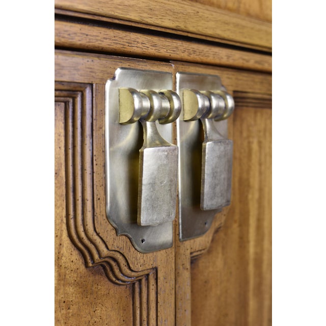 Mid Century Chinoiserie Sideboard by Basic Witz Furniture For Sale - Image 10 of 12