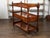 Wood English 1820s Mahogany Trolley on Casters with Open Shelves and Two Drawers For Sale - Image 7 of 12