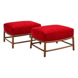 Mid Century Modern Style Ottomans For Sale