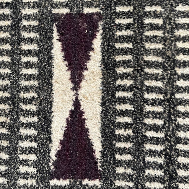 Austrian Rug attributed to Josef Hoffmann for Johann Backhausen and Sohne, 1960s For Sale - Image 10 of 12