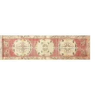 1960s Turkish Oushak Runner For Sale