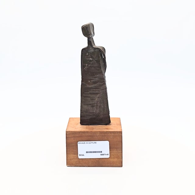 Mid-Century Modern Standing Figure of a Woman - Mid 20th Century For Sale - Image 3 of 6