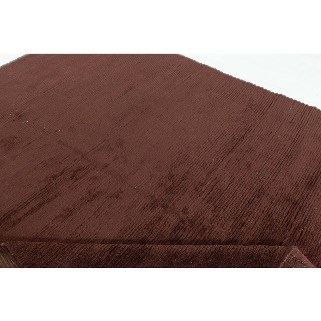 Traditional Doris Leslie Blau Vintage Moroccan Brown Rug For Sale - Image 3 of 7