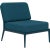 Cover navy central modular sofa by mowee dimensions: d83 x w68 x h81 cm (seat height 42 cm). Material: aluminum and...