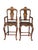 Pair of Hendrix Allardyce Venetian Bar Stools Painted Finish & Leather Seats.