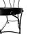 Black Circa 1910 American Victorian Child's Twisted Wire Chair With Original Wood Seat For Sale - Image 8 of 11