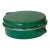 1940 Green Enamel Steel Oval Pot With Cover For Sale