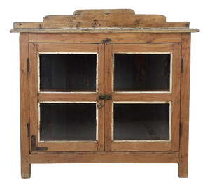 Glazed Wood Sideboard