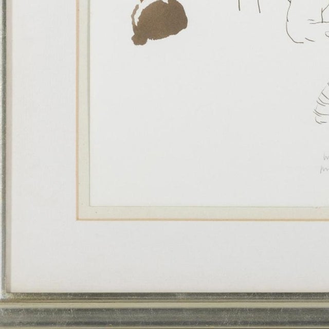 Contemporary Graça Morais, Composition, 1980s, Mixed Media on Paper For Sale - Image 3 of 6
