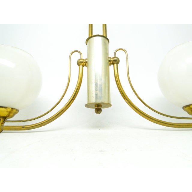 Art Nouveau Chandelier, Poland, 1970s For Sale - Image 9 of 10