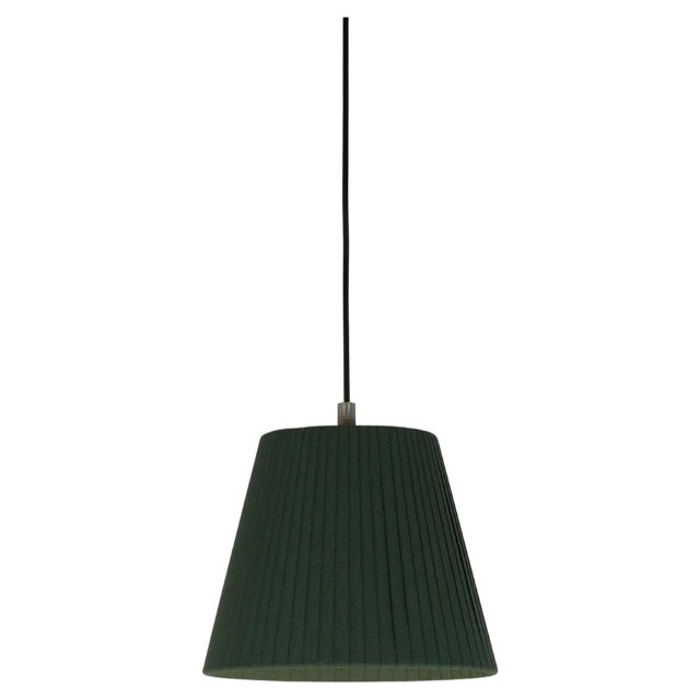Green Sísísí Cónicas PT1 Pendant Lamp by Santa & Cole For Sale