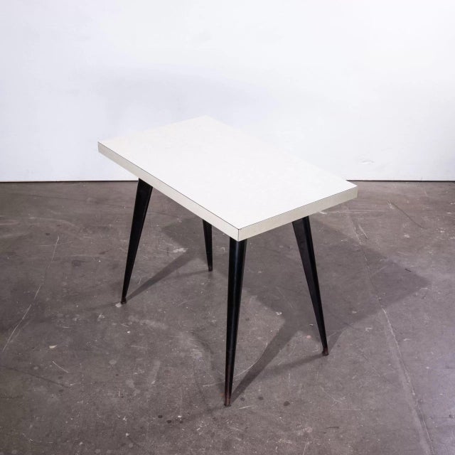 1950’s original French Tolix rectangular café – kitchen – dining table. Tolix is one of our all time favourite companies....