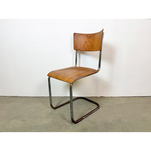 Mid-Century Modern Vintage Workshop Chair, 1960s For Sale - Image 3 of 18