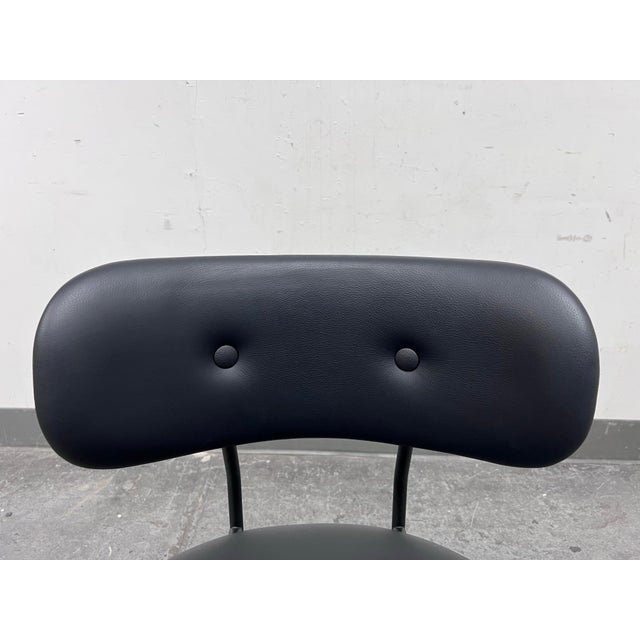 Animal Skin Oeo Studio for Gubi Coco Leather Side Chair For Sale - Image 7 of 12